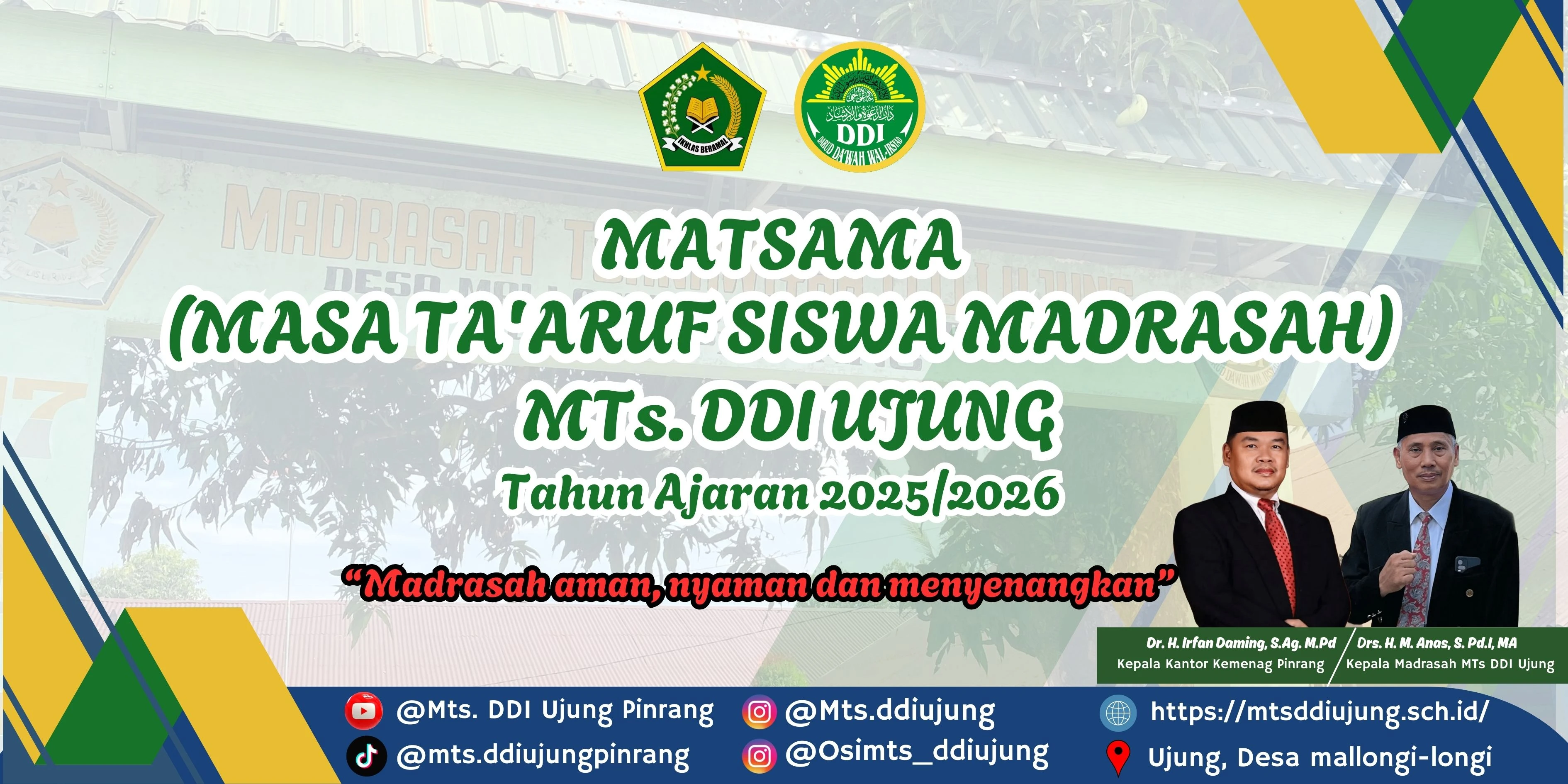 Pembukaan MATSAMA (Masa Ta’aruf Siswa Madrasah) Tahun Ajaran 2025/2026 Resmi di Mulai